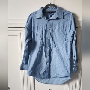 Men's George Long Sleeve Button Front Dress Shirt